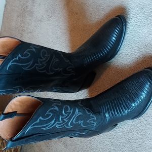 Men's Tony Lama lizard boots size 11 ee